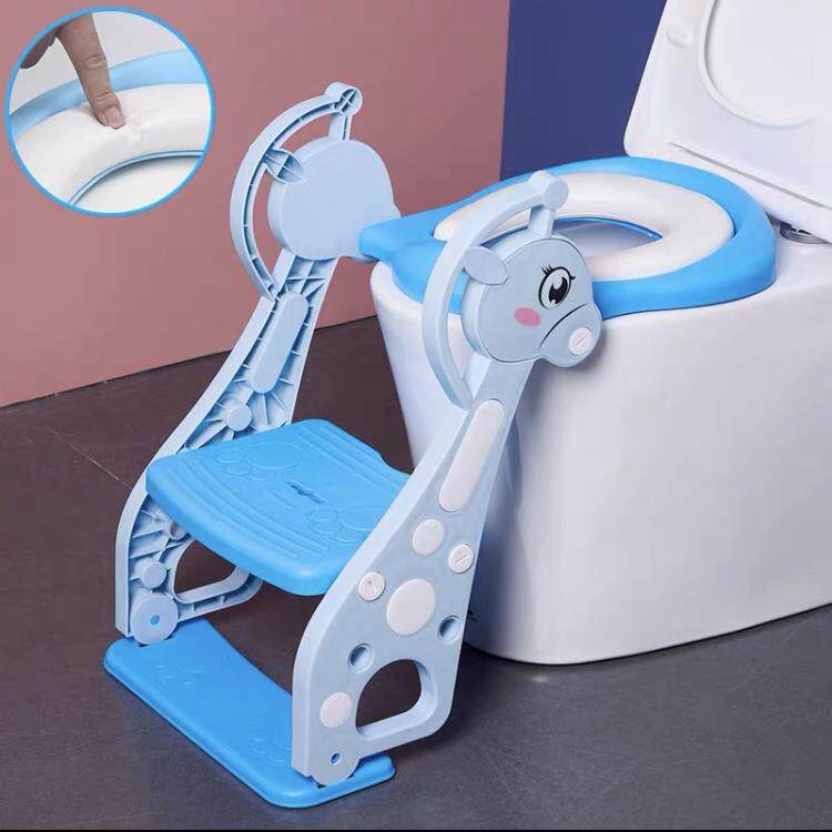 新款直销辅助马桶梯儿童马桶圈用品婴幼儿阶梯折叠坐便器升级款