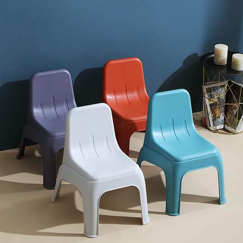 新款直销塑料儿童靠背椅子加厚茶几凳防滑餐椅宝宝小板凳幼儿园学