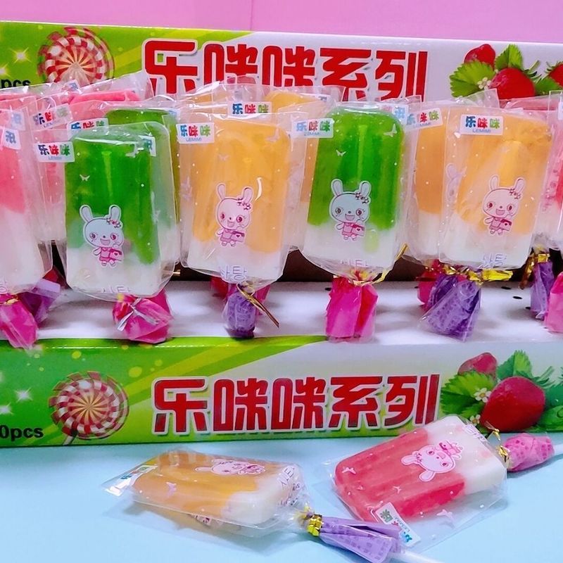 水果雪糕棒棒糖万圣节儿童雪糕糖小零食糖果整箱批散装糖果