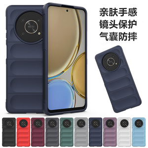 幻盾荣耀X60/X50/Pro手机壳X40/X30/i液态硅胶套GT肤感防摔软壳5G精孔镜头全包保护套纯色简约新款潮男女适用