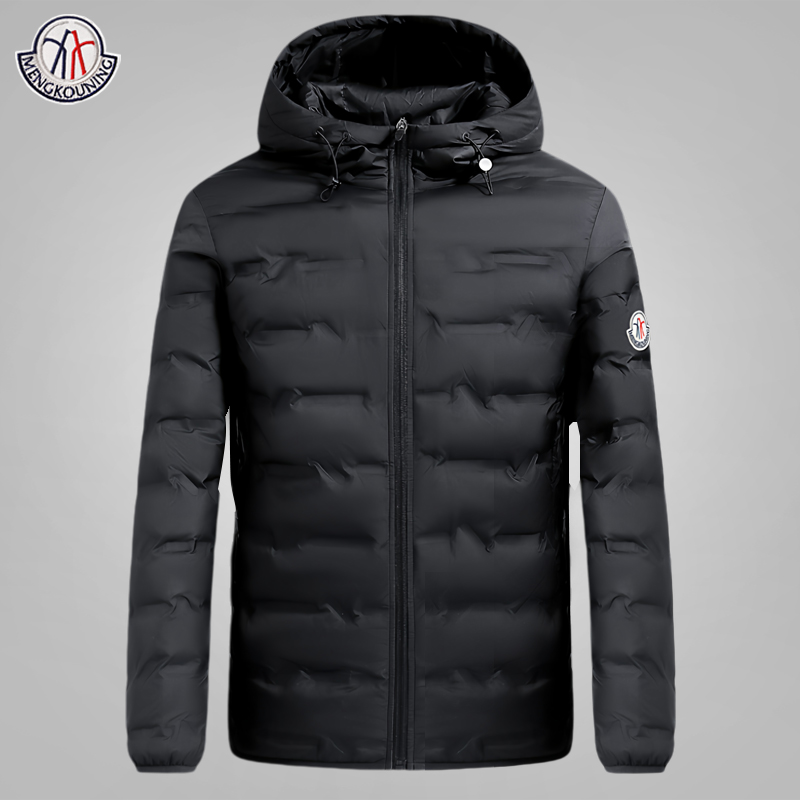 蒙口宁正品保暖连帽轻薄羽绒服