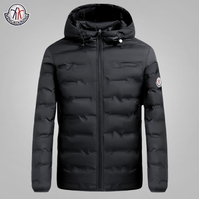 蒙口宁正品保暖连帽轻薄羽绒服