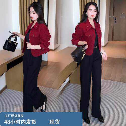 时尚短款外套女2026秋季新款宽松显瘦小个子休闲牛仔夹克百搭上衣