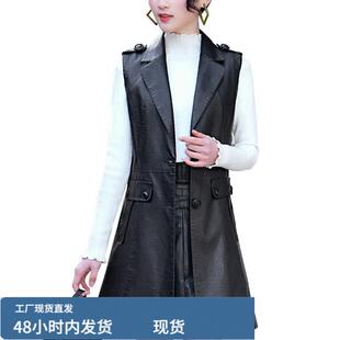 女士马甲中长款2026年妈妈装外套40-50岁妇女陂马夹中年人陂背心
