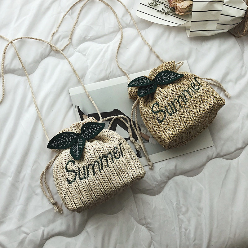 新品 高级感水桶小包包女包2025新款最新版夏季洋气pp编织单肩斜,箱包皮具/热销女包/男包,水桶包,淘宝优惠券,粉丝福利购,淘宝优惠卷