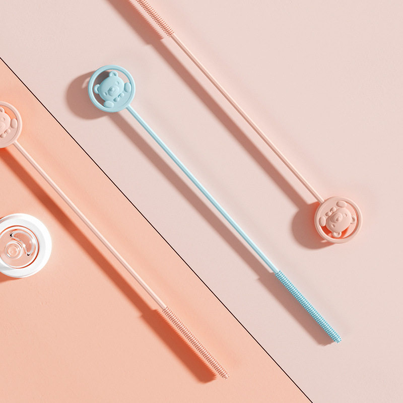 新品 吸管刷奶瓶清洁刷细长洗吸管的硅胶小刷吸管杯刷套装加粗加,婴童用品,吸管刷,淘宝优惠券,粉丝福利购,淘宝优惠卷