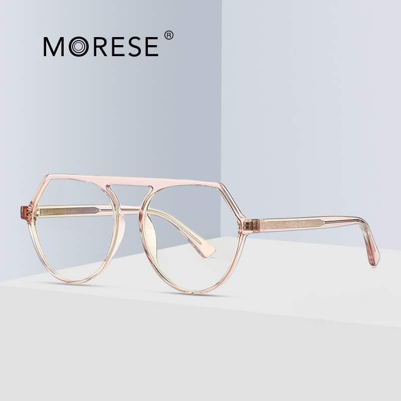 TR90防蓝光眼镜透明近视眼镜框插芯可调节平光镜酷2033