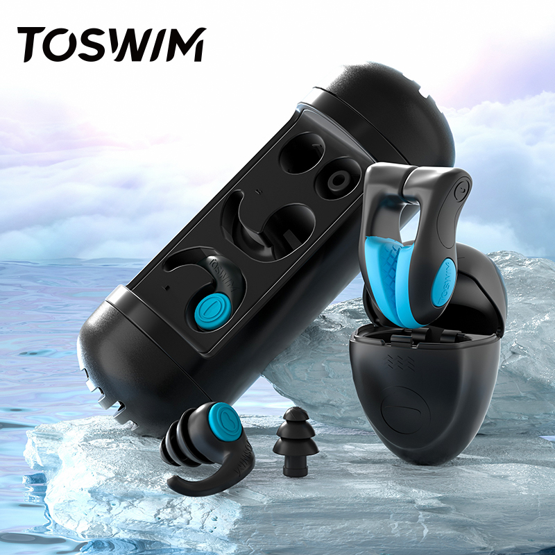 toswim游泳耳塞專業防水鼻夾