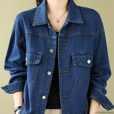 大连欧货牛仔衣短外套女士秋季爆款小个子秋装2025新款夹克春秋款