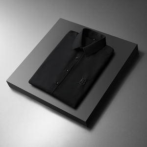 2025秋季商务休闲长袖衬衫男加大码（M-6XL）QT6015-3305-P120图片