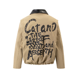 2025冬季男士皮领棉衣QT6015-9330-P175，男装棉衣，钱塘6015（原D203）