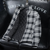 2025秋冬男士修身衬衫翻领棉衣外套棉服6015-92027-P145沙发，男装衬衫，钱塘6015（原D203）