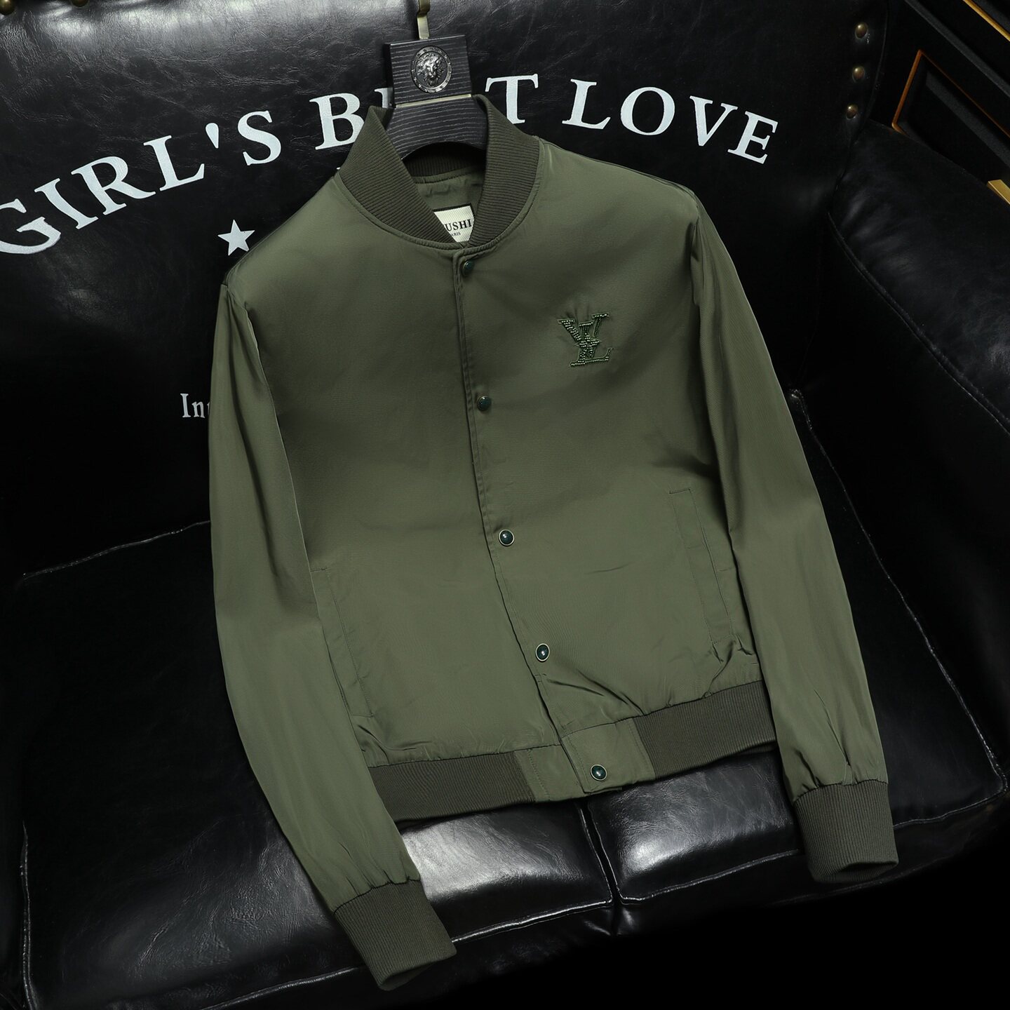 2026春季外套夹克6015-32816-P165沙发，男装夹克，钱塘6015（原D203）