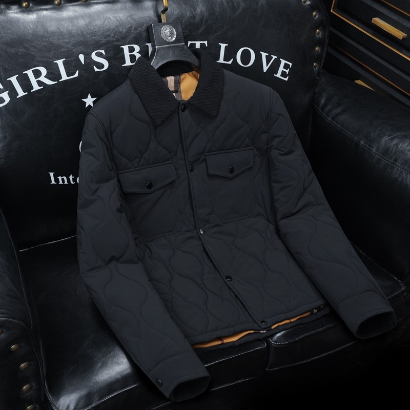 2025秋冬男士修身衬衫翻领棉衣外套棉服6015-95003-P225沙发图片