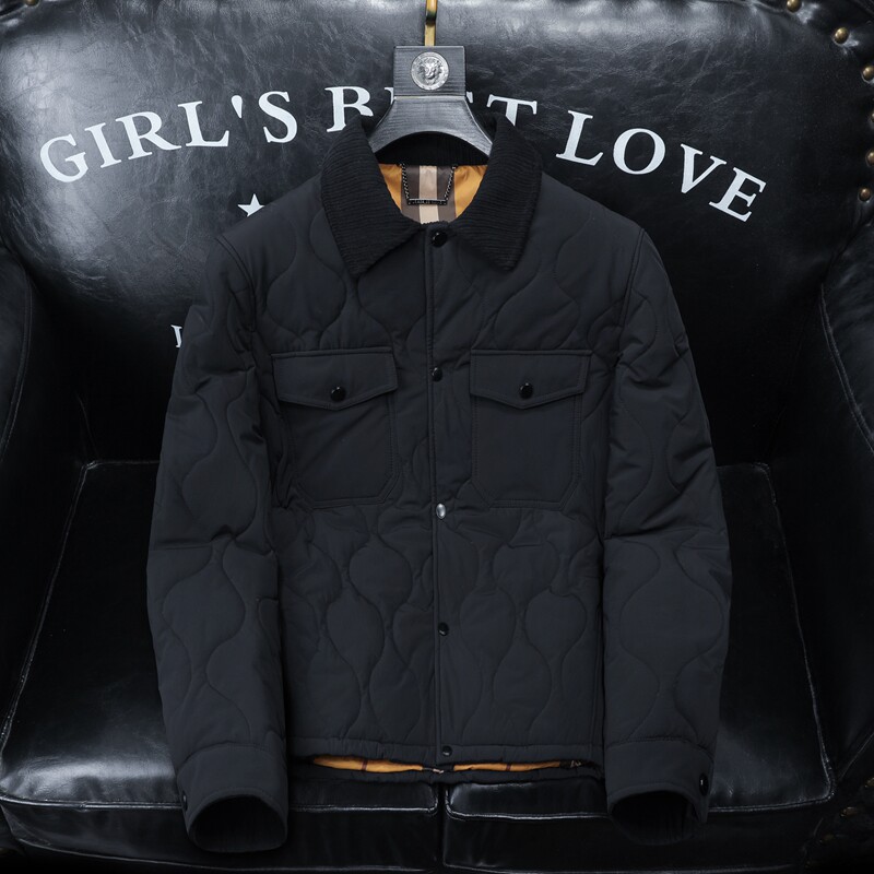 2025秋冬男士修身衬衫翻领棉衣外套棉服6015-95003-P225沙发,男装衬衫,钱塘6015（原D203）