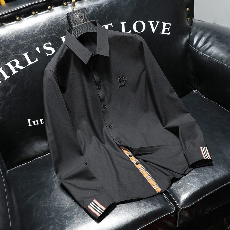 2025春季休闲长袖衬衫男加大码（M-6XL）QT6015-3305-P120沙发图图片