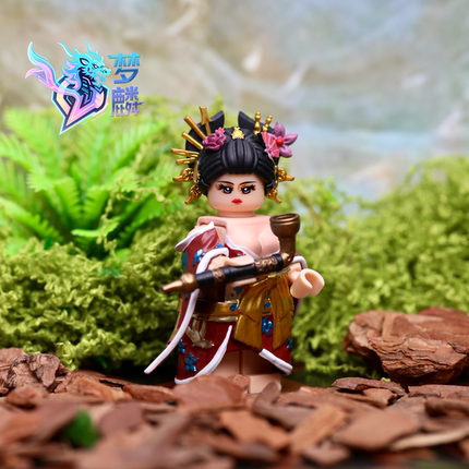 梦麟艺伎花魁第三方人仔铠甲手办模型潮玩玩具手工涂装2026新款