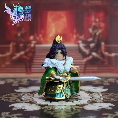 梦麟孙权手工涂装潮玩新品梦麟