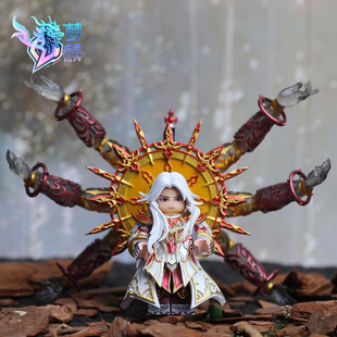 梦麟新修罗神唐三第三方人仔配件积木玩具拼装手工涂装diy新品