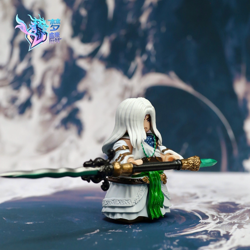 黑神话白衣秀士人仔铠甲手办模型