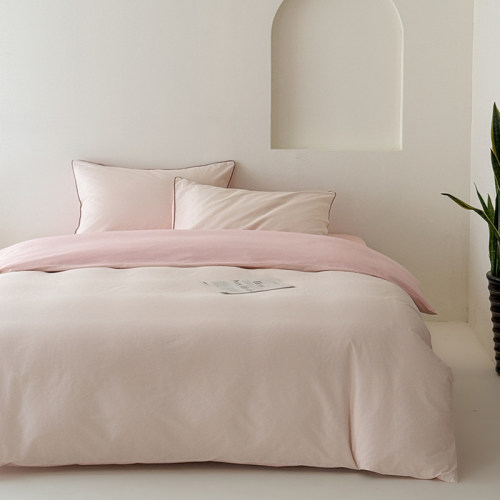 被套被罩单件全棉纯棉A类嵌绳款贡缎磨毛长绒棉200x230cm