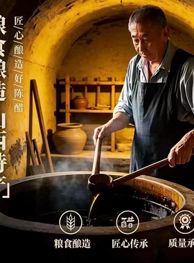 分装瓶收纳罐冰糖甜醋腌蒜糖蒜专用料汁糖醋排骨炒菜纯手工酿造醋