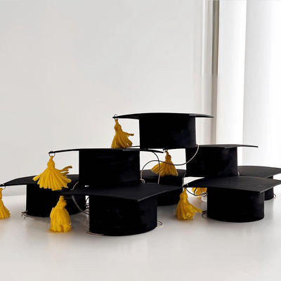 Graduation Season Party Decoration Doctoral Hat Bachelor Hat Moving Decoration Wine Bottle Decoration Graduation Photog