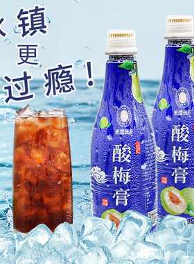 分装瓶收纳罐米雪公主 酸梅膏浓缩1.5k饮料酸梅汤汁浓缩商用 大瓶