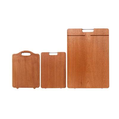 Whole wood kitchen wooden cutting board household double-sided cutting board chopping board ebony cutting board solid w