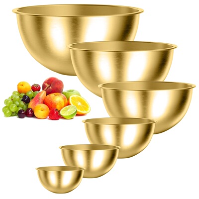 Thickened stainless steel home egg beater basin, deepened kitchen utensils, cooking basin, kitchen baking and noodle bo