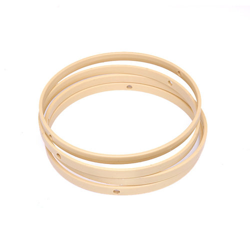 Imitation bamboo inner ring dream catcher net flower lamp plastic fan frame accessories skeleton DIY crafts perforated