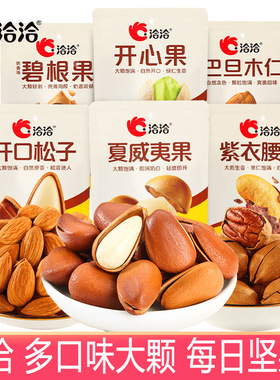 分装瓶收纳罐洽洽混合每日坚果大颗腰果仁碧根果开心果巴旦木夏威