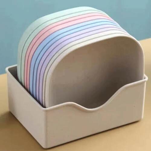 Bone spitting plates, dining tables, bone plates, household bone plates, snack plates, plastic tabletop garbage plates,