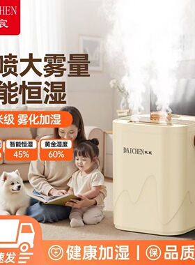 空盒子usb加湿器家用卧室办公桌面空气喷雾便携大容量补水仪双喷