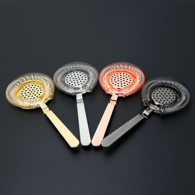 304 stainless steel cocktail strainer, European Hawthorne strainer, ice separator, blender, Strainer