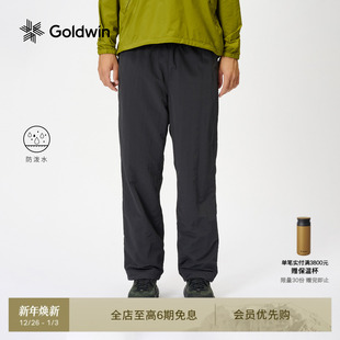 保暖长裤 原液着色户外防小雨工装 Goldwin抓绒裤 男女 秋冬新品