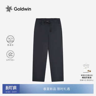 防晒弹力户外徒步长裤 Goldwin防泼水锥形裤 男女同款 早春新品