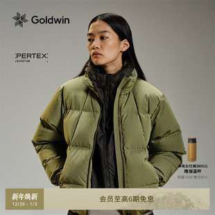 GoldwinPERTEX羽绒服女原液着色面包服保暖外套 秋冬新品