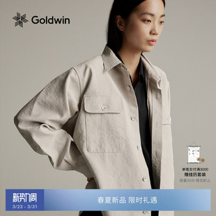 衬衫 Goldwin凉感长袖 户外速干排汗防晒衣男女款 春夏胶囊系列