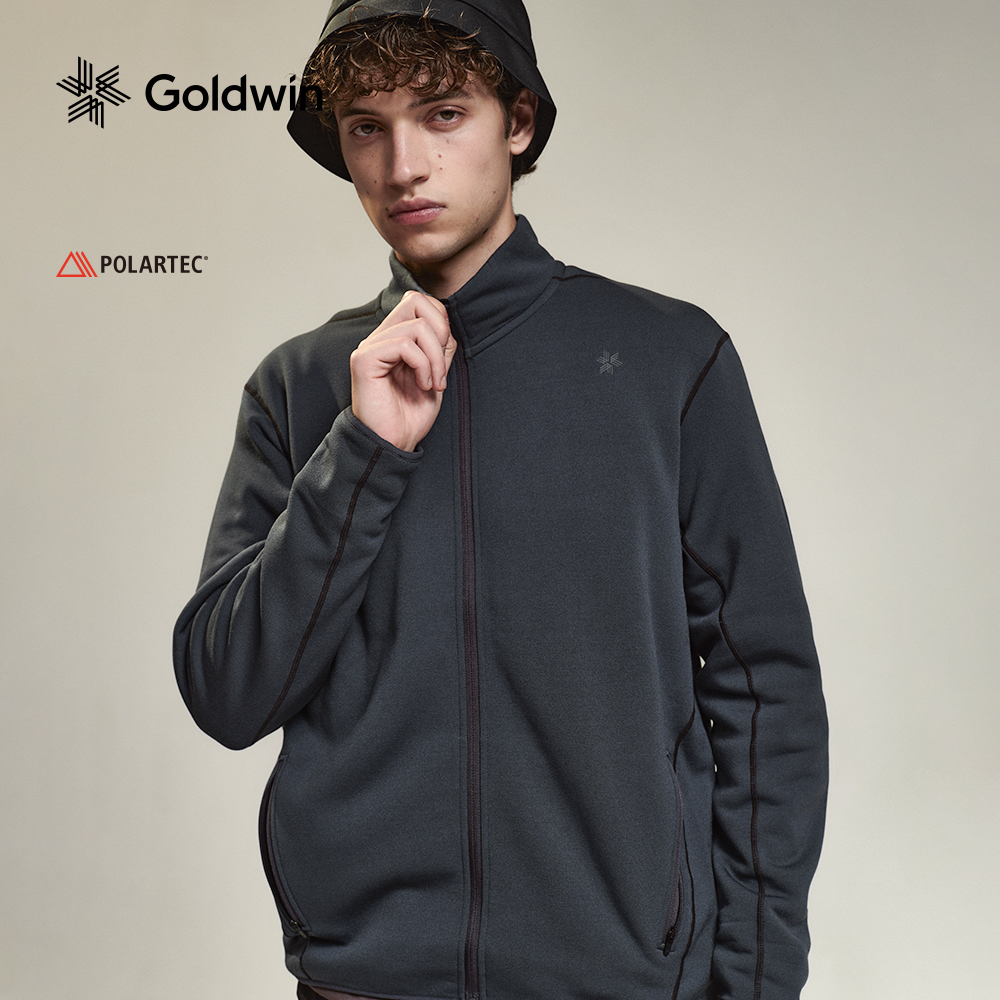 Goldwin秋POLARTEC针织内胆夹克