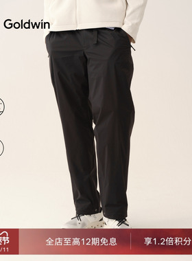 【秋冬新品】Goldwin OCTA抓绒裤防水加厚保暖三层硬壳锥形长裤