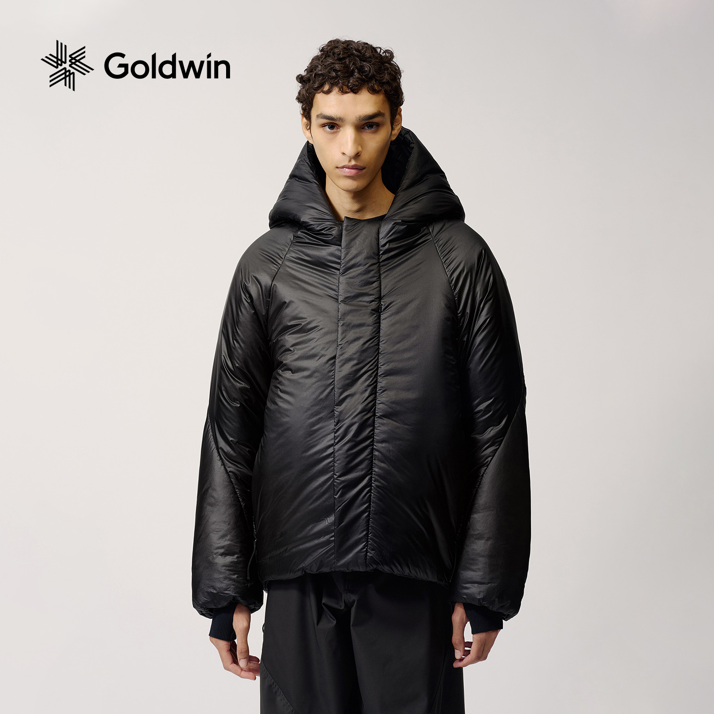 【Goldwin0】秋冬防泼水PRIMALOFT户外耐磨保暖派克棉服外套男女