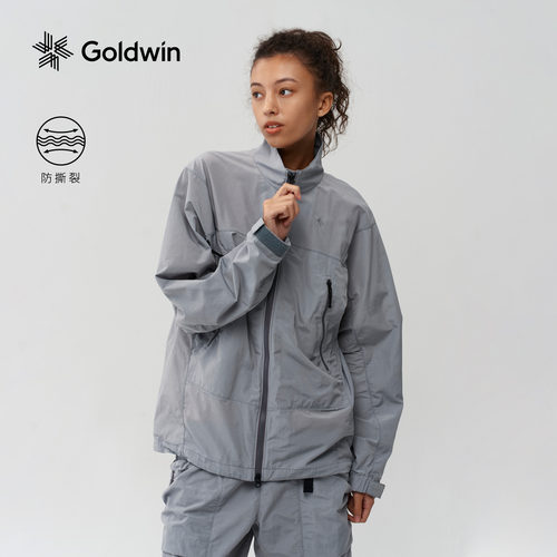 Goldwin立领外套拉链夹克