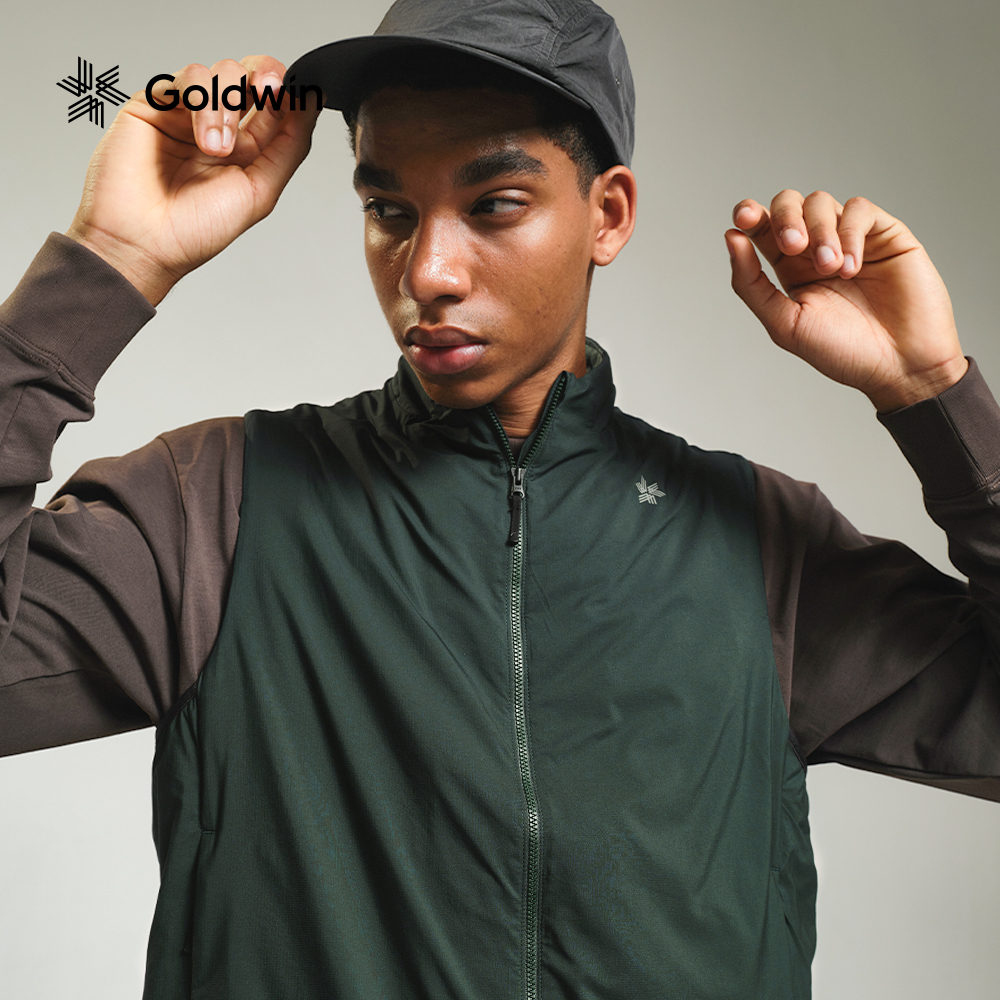 Goldwin 春秋轻量户外运动跑步马甲背心弹性舒适男女同款