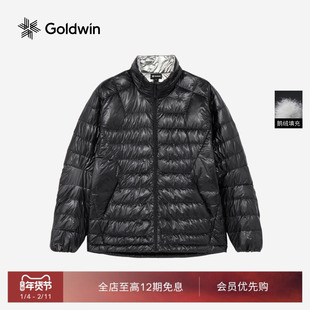 【秋冬新品】Goldwin排骨羽绒服鹅绒户外轻量修身立领外套男女款