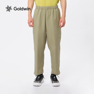 男女同款 Goldwin25休闲宽松阔腿九分裤 防泼水应对小雨长裤