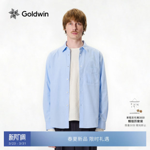 衬衫 Goldwin春夏SOLOTEX长袖 宽松户外休闲男女同款 早春新品