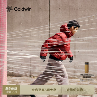 3D立体充绒羽绒服鸭绒防泼水外套 A.L联名 Goldwin秋冬新品 J.L