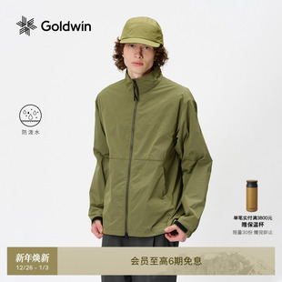 Goldwin防小雨夹克原液着色户外休闲外套男女同款 秋冬新品