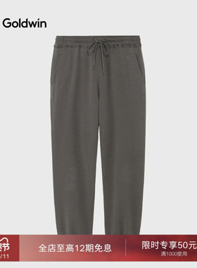 Goldwin户外男士Re-Optimum光电子放松卫裤休闲宽松锥形长裤